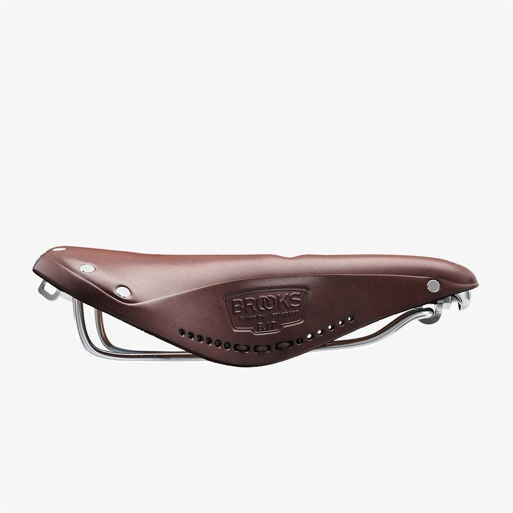 B17 Carved, the leather touring saddle - Brooks England