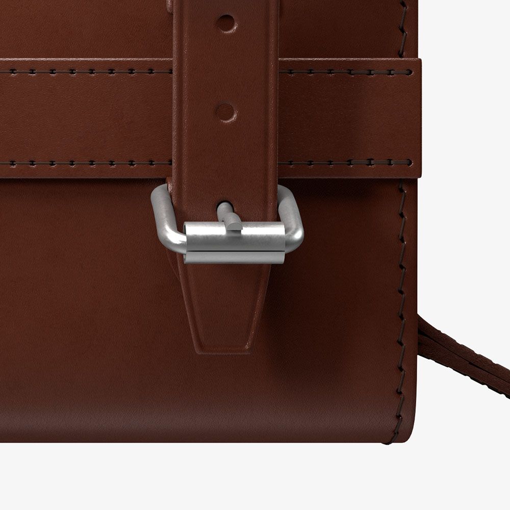 The Saddle Pack | Leather Sling Bag for Men – The Real Leather Company