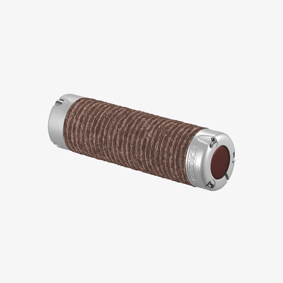 Plump Leather Grips-Brown