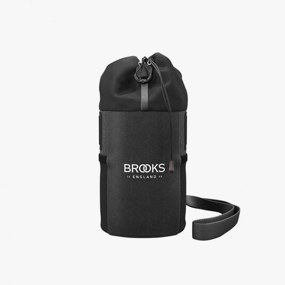 brooks england black feed pouch scape gravel bag