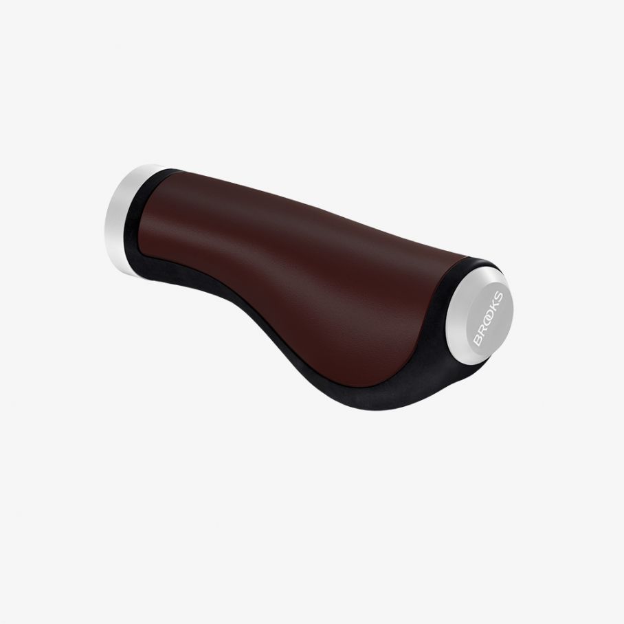 Ergonomic Leather Grips-Brown-130/130